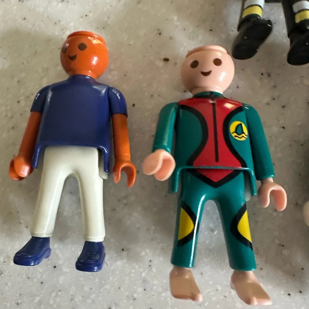 Vintage Playmobil Action Figured! Misc. Toy People Figures Set